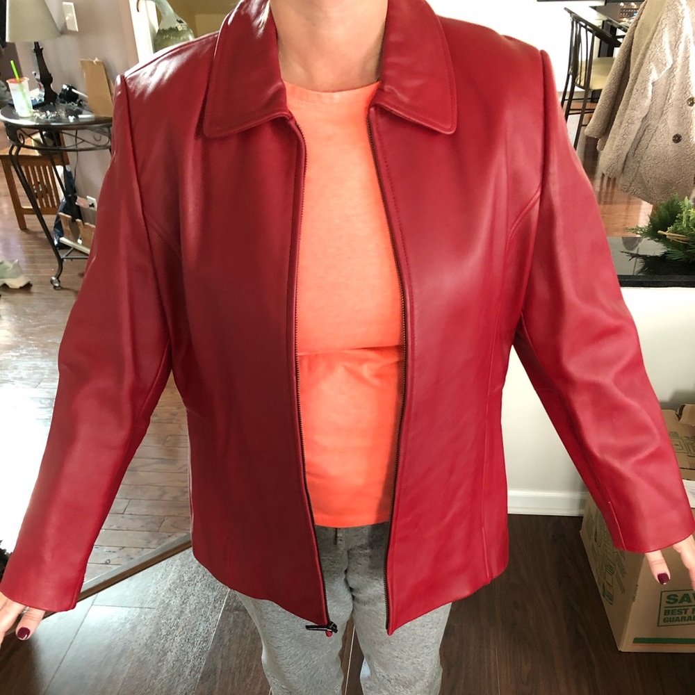 Red Leather Jacket